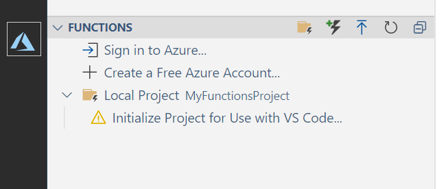 Azure functions extension